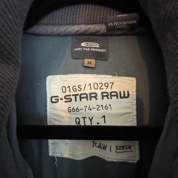 G-Star Raw Marshall GO1 L/S. Size Medium. Color: Bluish Gray - Picture 4 of 5
